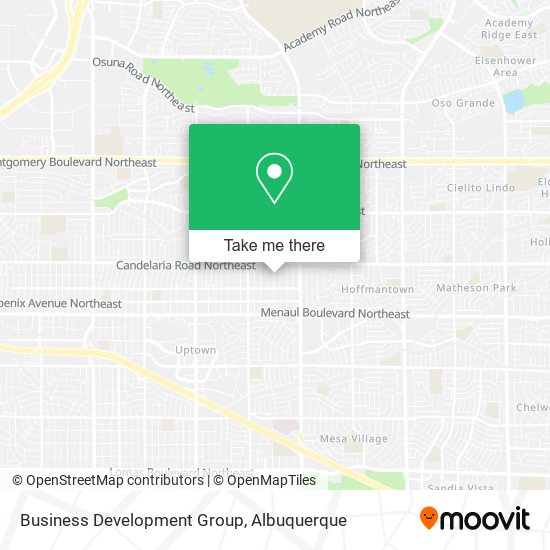 Business Development Group map