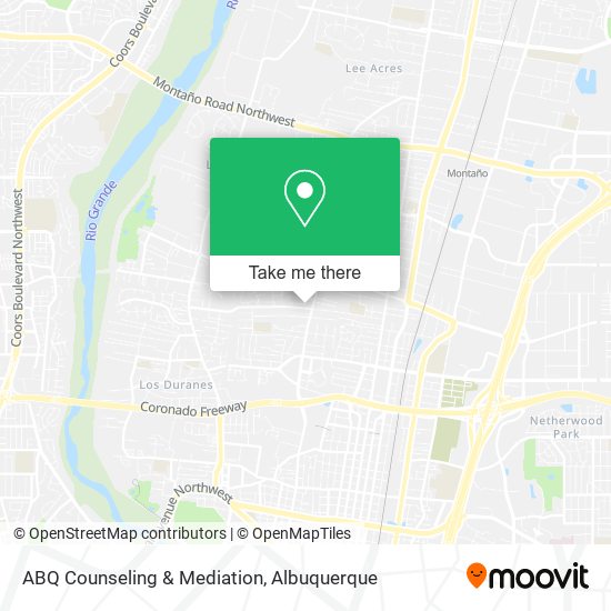 Mapa de ABQ Counseling & Mediation