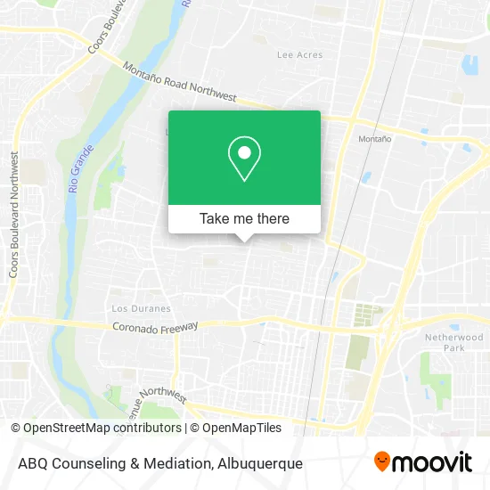 Mapa de ABQ Counseling & Mediation