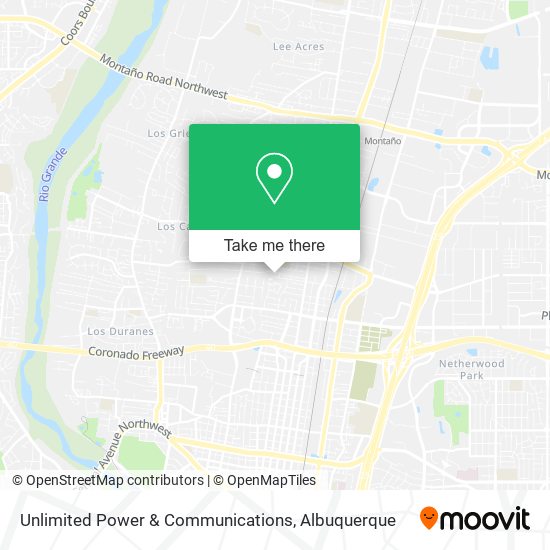 Mapa de Unlimited Power & Communications