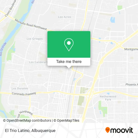 Mapa de El Trio Latino