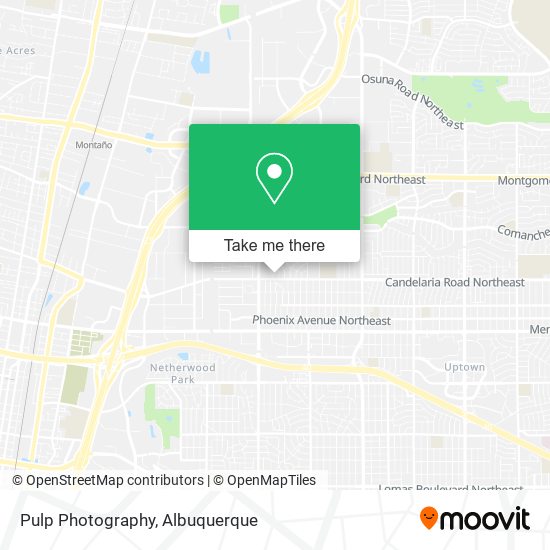 Pulp Photography map