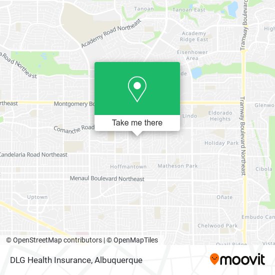 Mapa de DLG Health Insurance