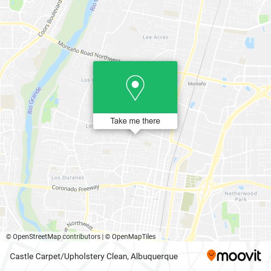 Mapa de Castle Carpet/Upholstery Clean