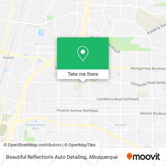Beautiful Reflection's Auto Detailing map