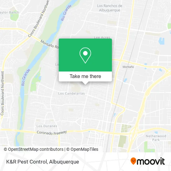 K&R Pest Control map