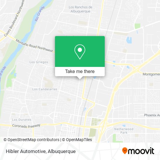 Hibler Automotive map