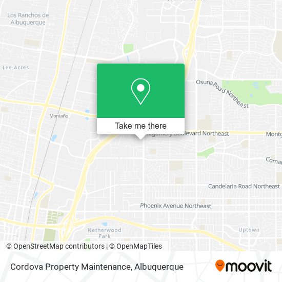 Cordova Property Maintenance map