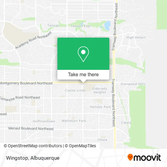 Wingstop map