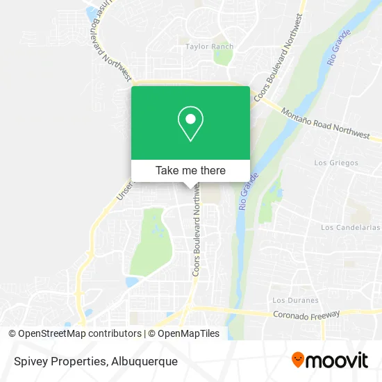 Spivey Properties map