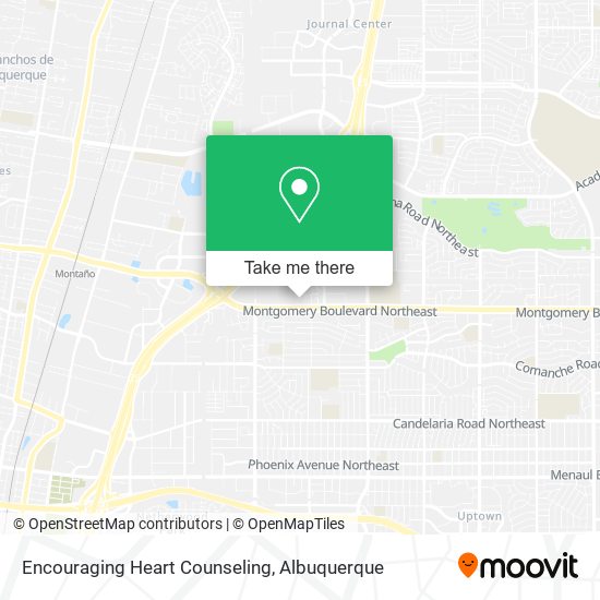 Encouraging Heart Counseling map