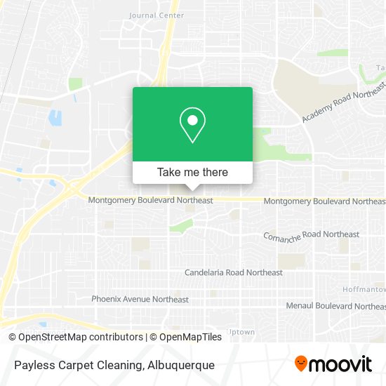 Payless Carpet Cleaning map