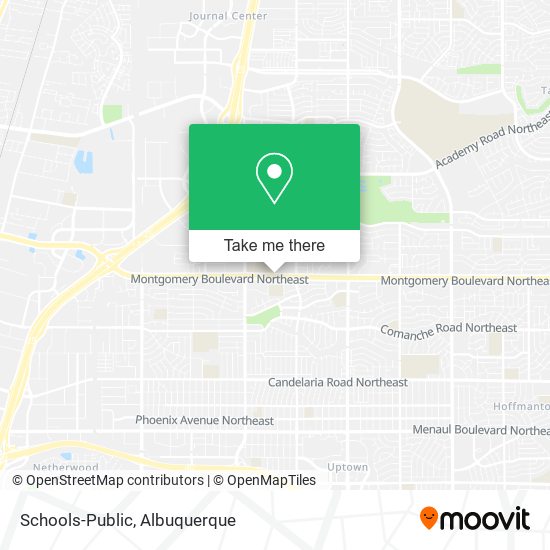 Schools-Public map