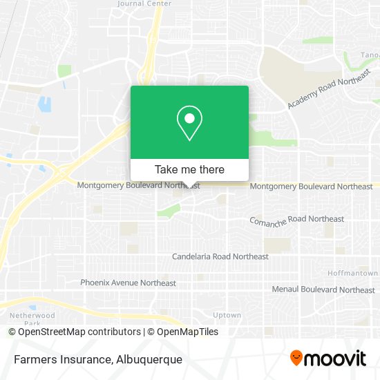 Farmers Insurance map