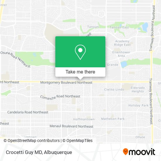 Crocetti Guy MD map