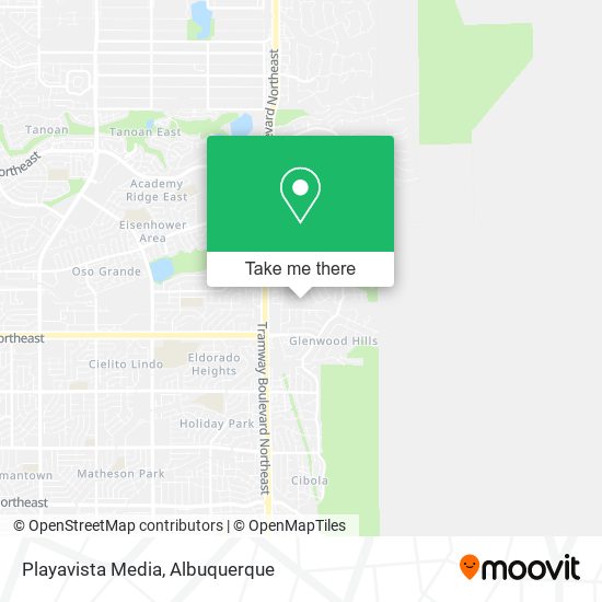 Playavista Media map