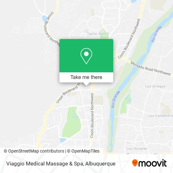 Viaggio Medical Massage & Spa map