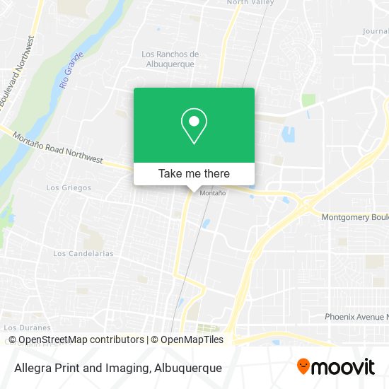 Allegra Print and Imaging map