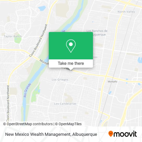 New Mexico Wealth Management map