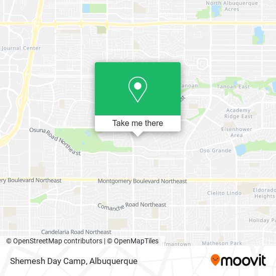 Shemesh Day Camp map