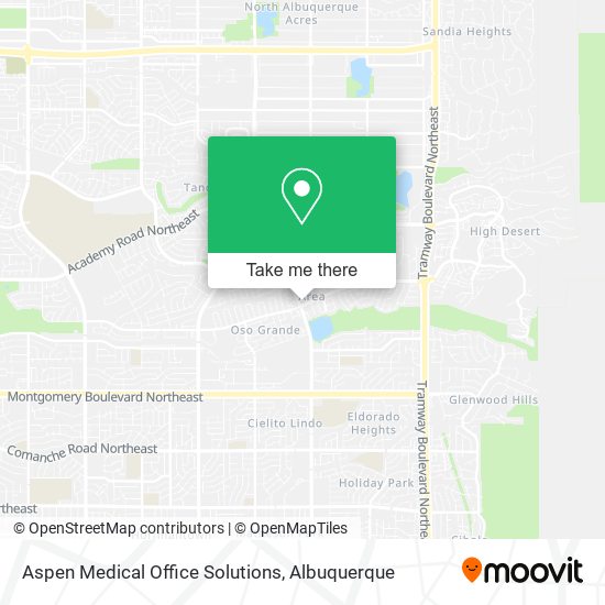 Mapa de Aspen Medical Office Solutions