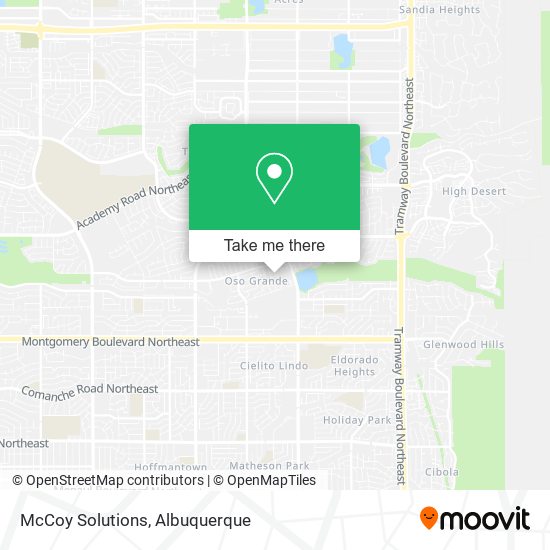 McCoy Solutions map
