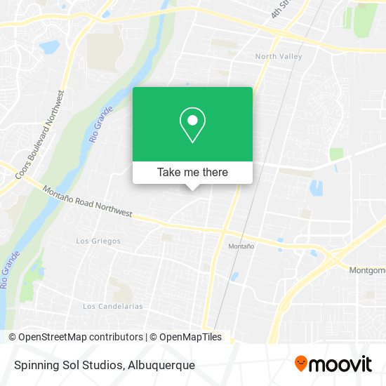 Mapa de Spinning Sol Studios