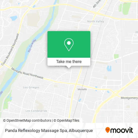 Panda Reflexology Massage Spa map