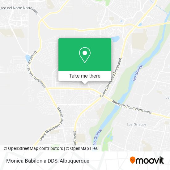 Monica Babilonia DDS map