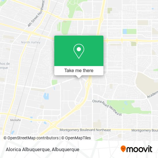 Mapa de Alorica Albuquerque