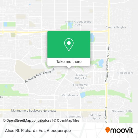 Alice RL Richards Est map