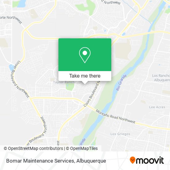 Bomar Maintenance Services map