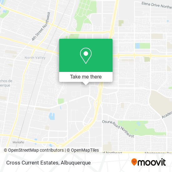 Mapa de Cross Current Estates