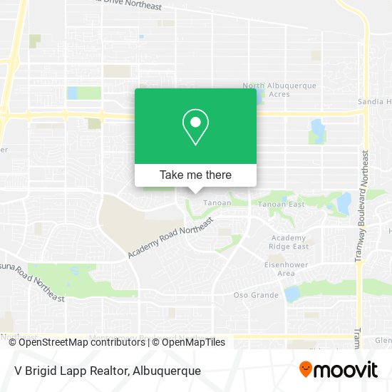 V Brigid Lapp Realtor map