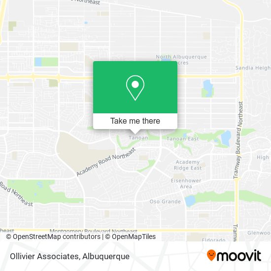 Ollivier Associates map