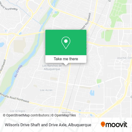 Mapa de Wilson's Drive Shaft and Drive Axle