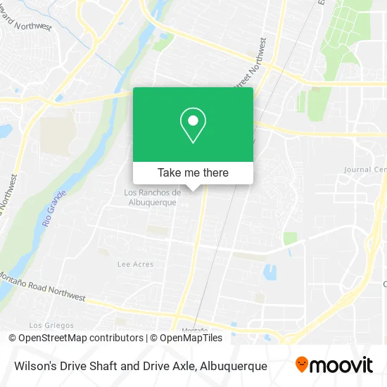 Wilson's Drive Shaft and Drive Axle map