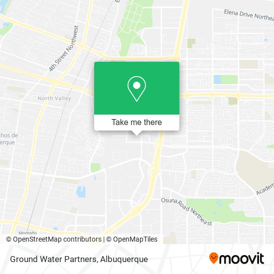 Ground Water Partners map