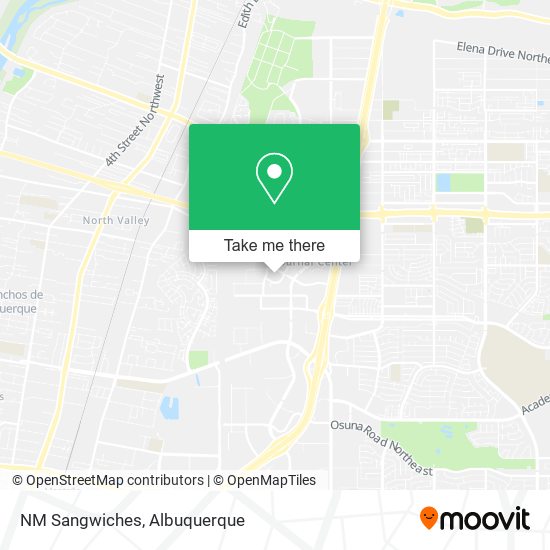Mapa de NM Sangwiches