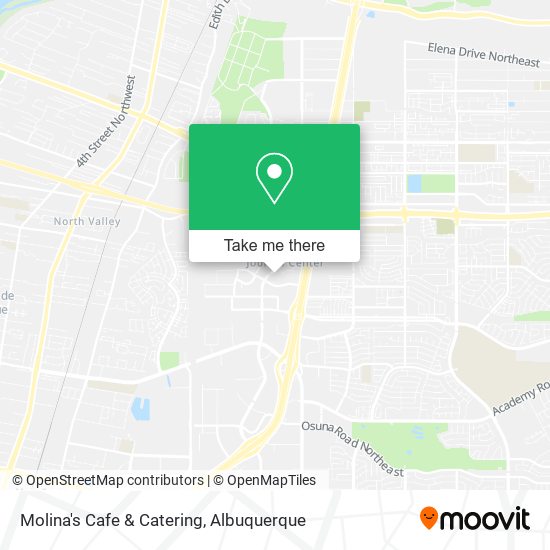 Mapa de Molina's Cafe & Catering