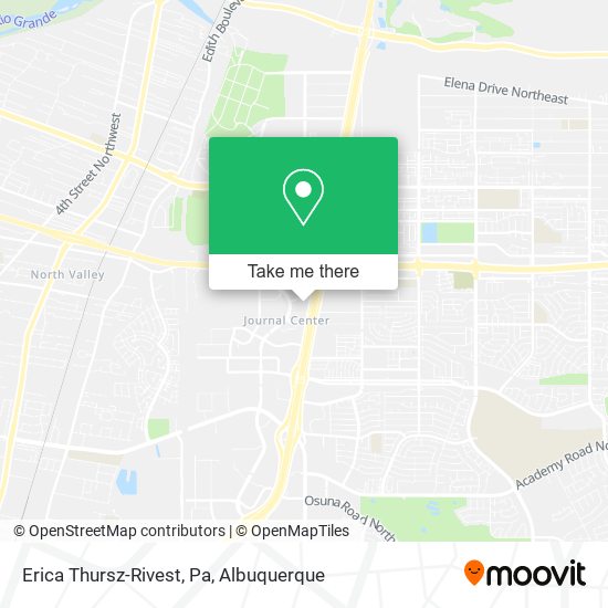 Erica Thursz-Rivest, Pa map