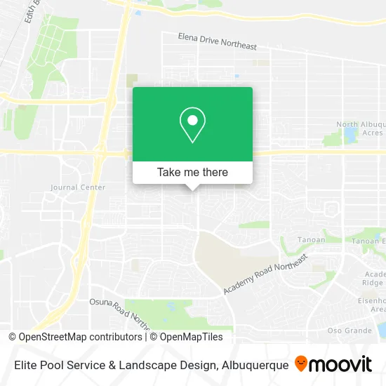Elite Pool Service & Landscape Design map