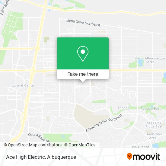 Mapa de Ace High Electric