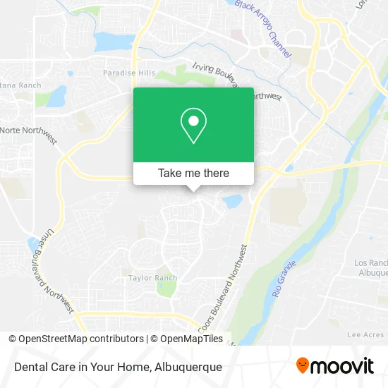 Dental Care in Your Home map