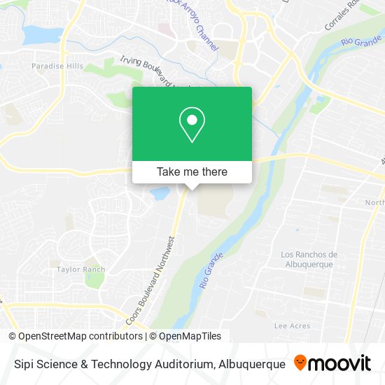 Mapa de Sipi Science & Technology Auditorium