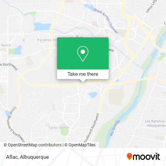 Mapa de Aflac