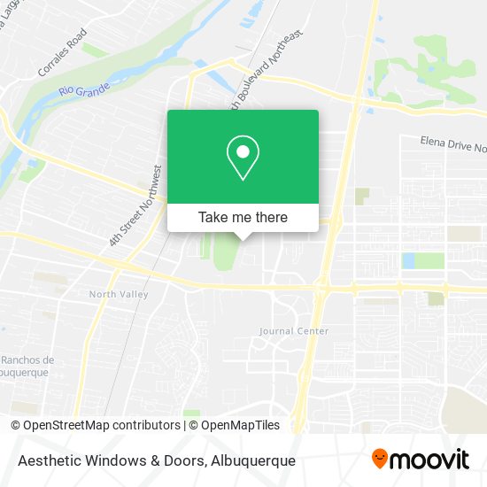 Mapa de Aesthetic Windows & Doors