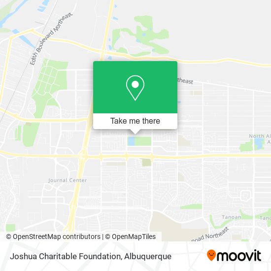 Mapa de Joshua Charitable Foundation