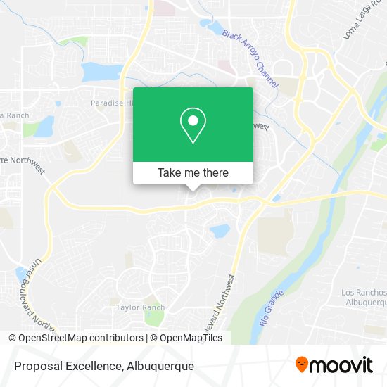 Proposal Excellence map