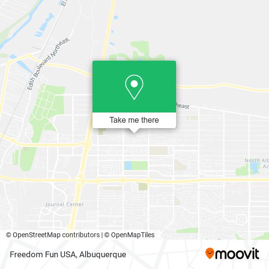 Freedom Fun USA map